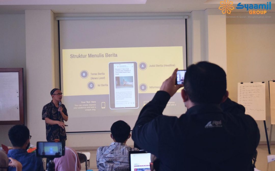 Menjadikan ‘Tulisan’ sebagai Media Berdakwah bersama Syaamil Group