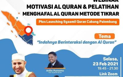Tebarkan Keindahan Al-Quran di Palembang bersama Syaamil Quran