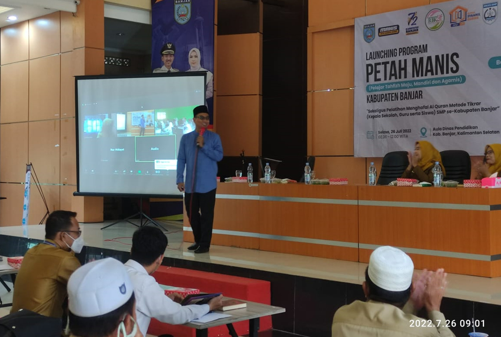 Pelatihan Menghafal Al-Quran Metode Tikrar di Banjar