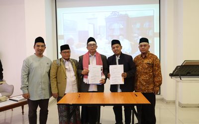 Perkuat Sinergi dalam Menyiarkan Al-Qur’an, Forum Pondok Pesantren Kabupaten Bekasi Kunjungi Syaamil Group